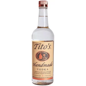 Wt01 Tito's Handmade Vodka 1000ml x 12 Btls x @$270
