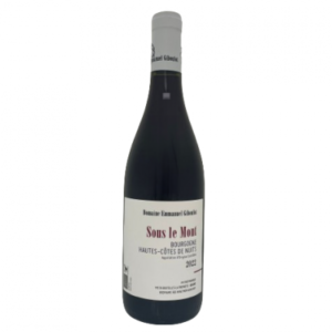 O01 Domaine Emmanuel Giboulot, Hautes Cotes de Nuits Sous Le Mont 2022