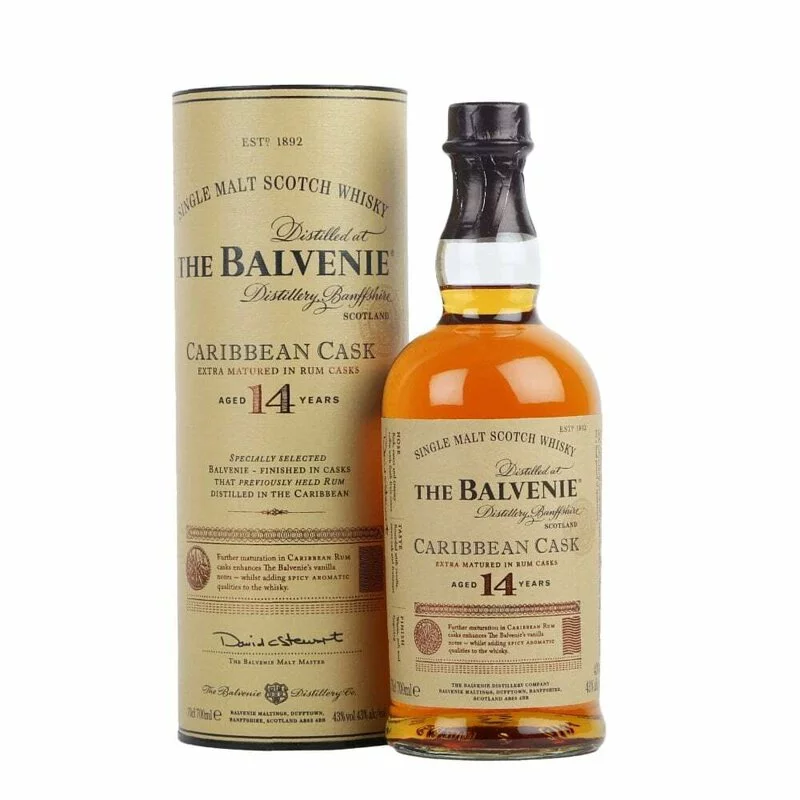 百富14 年加勒比木桶單一純麥威士忌 Balvenie Caribbean Cask 14 Years Single Malt Whisky
