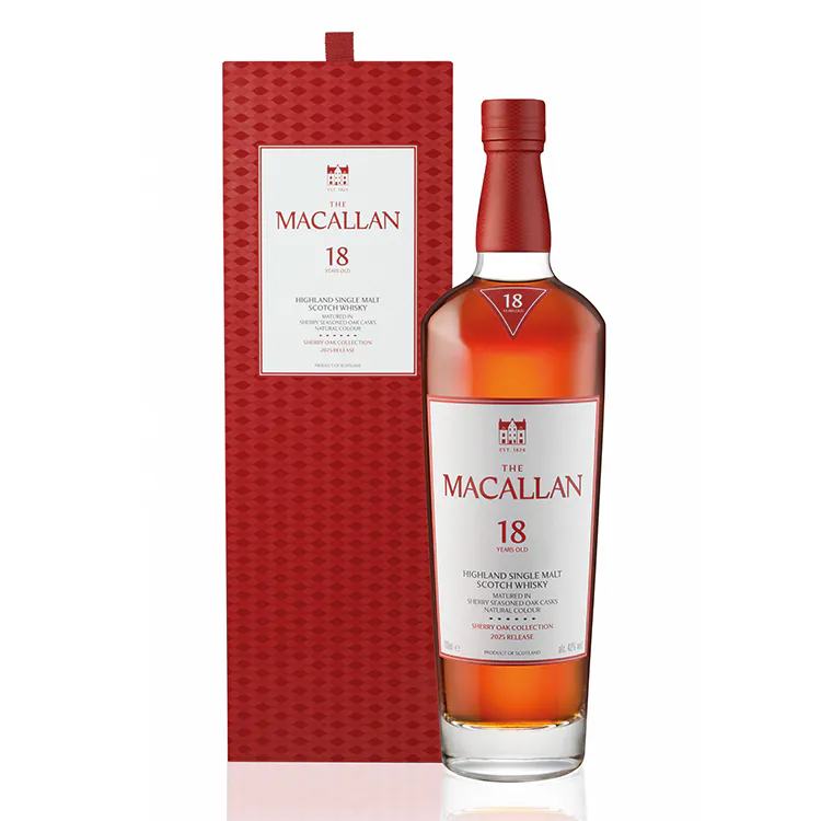 麥卡倫18年雪莉桶單一純麥威士忌 Macallan 18 Years Sherry Cask Single Malt Whisky