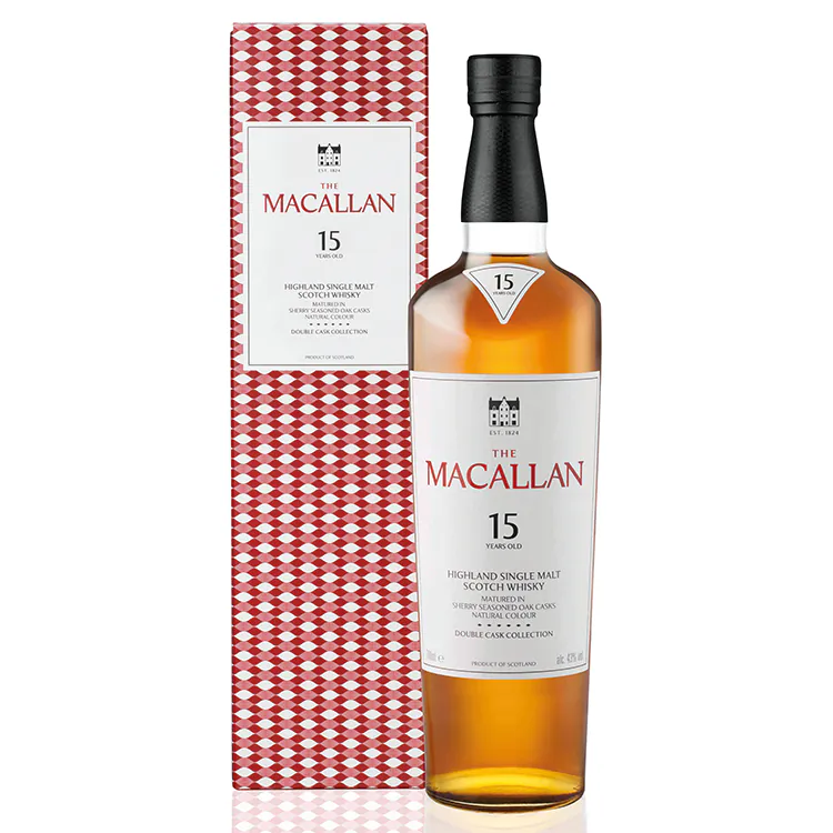 麥卡倫15年雙桶單一純麥威士忌 Macallan 15 Years Double Cask Single Malt Whisky
