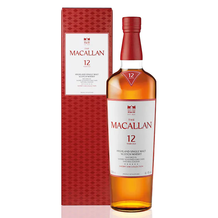 麥卡倫12年雪莉桶單一純麥威士忌 Macallan 12 Years Sherry Cask Single Malt Whisky