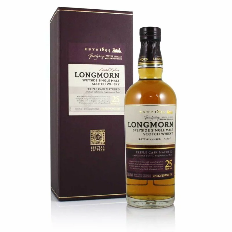 朗摩25年單一純麥威士忌 Longmorn 25 Years Single Malt Whisky
