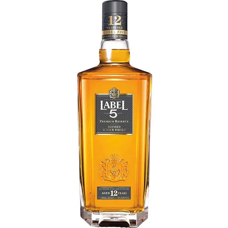 Label 5 Extra Premium 12 Years Blended Scotch Whisky