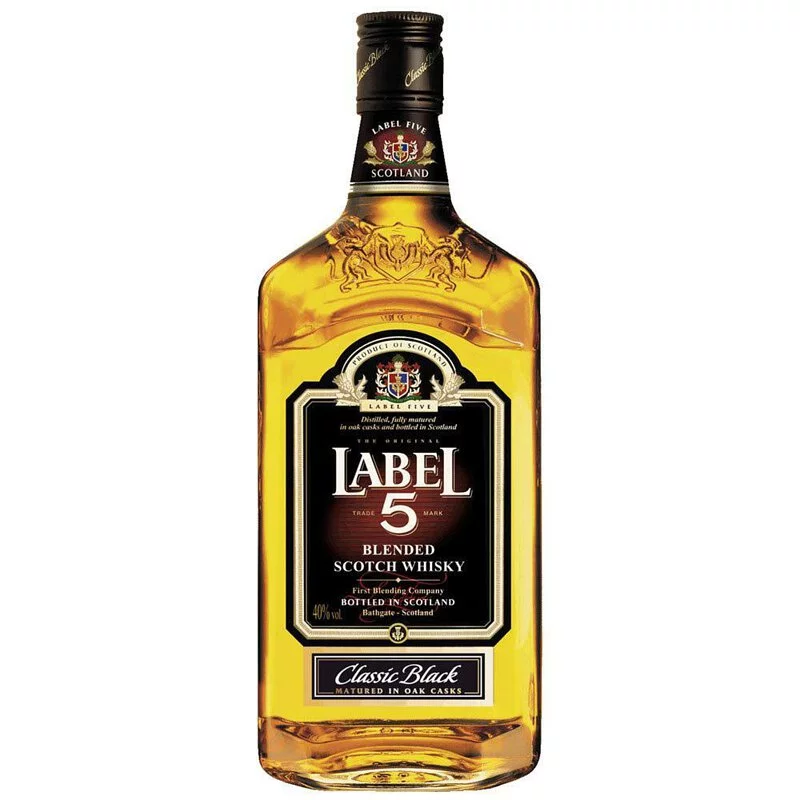 Label 5 Classic Black Blended Scotch Whisky