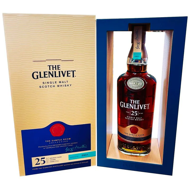 格蘭利威25年單一純麥威士忌 Glenlivet 25 Years Single Malt Whisky