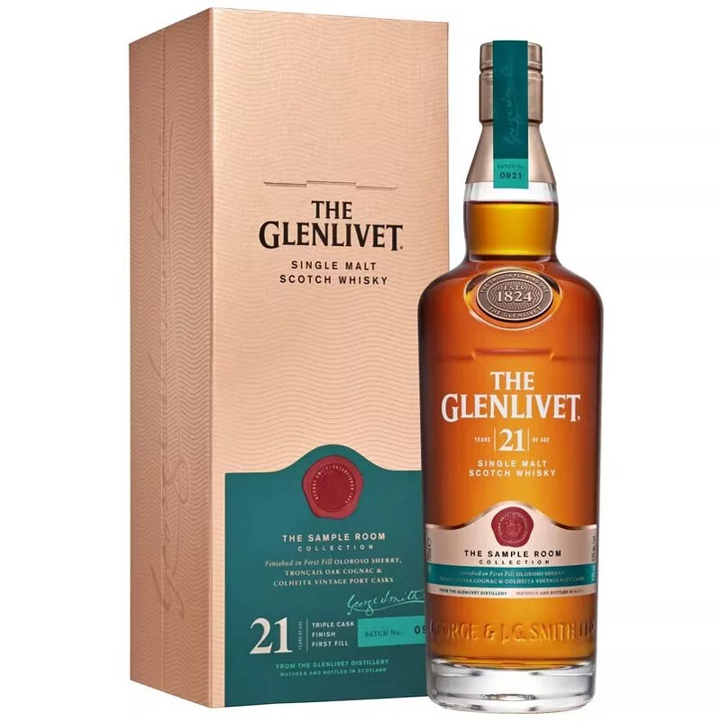格蘭利威21年單一純麥威士忌 Glenlivet 21 Years Single Malt Whisky