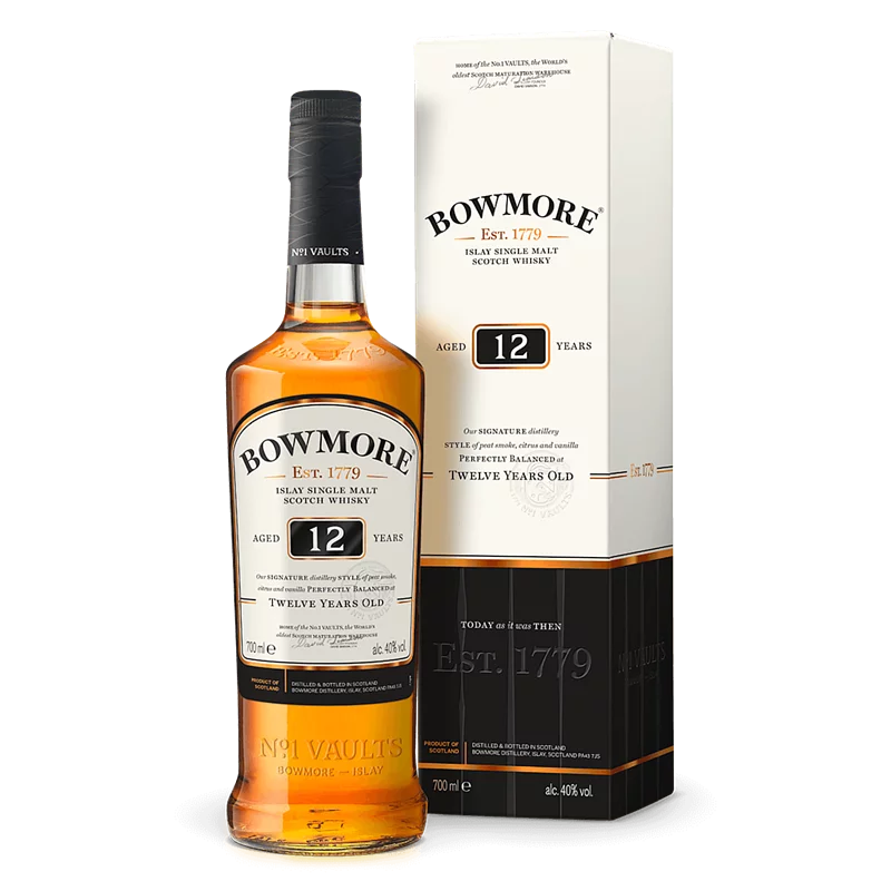 波摩12年單一純麥威士忌 Bowmore 12 Years Single Malt Whisky
