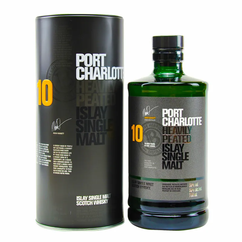 布萊迪波夏10年單一純麥威士忌 Bruichladdich Port Charlotte 10 Years Single Malt Whisky