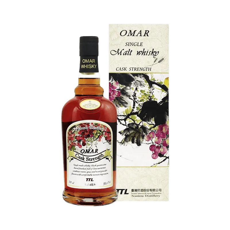 Omar 原桶強度葡萄酒桶單一麥芽威士忌 Cask Strength Single Malt Whisky (Black Queen Wine Barrel Finished)