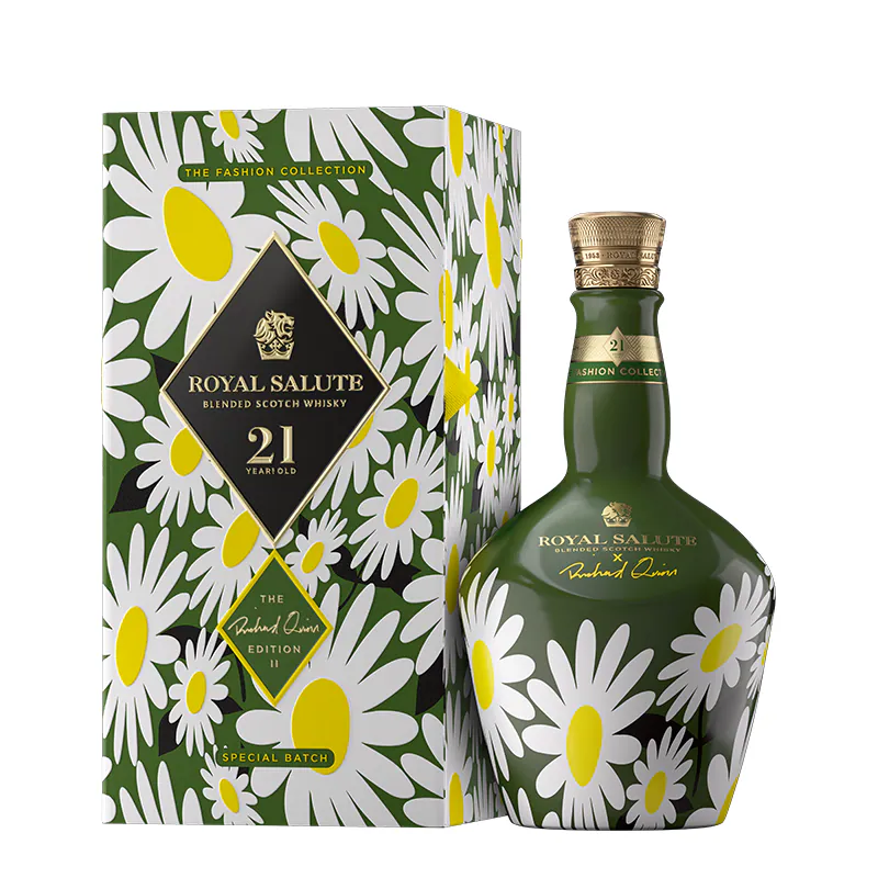 皇家禮炮21年法國菊限定版調和威士忌 Royal Salute 21 Years Richard Quinn Edition II (Daisy) Blended Scotch Whisky