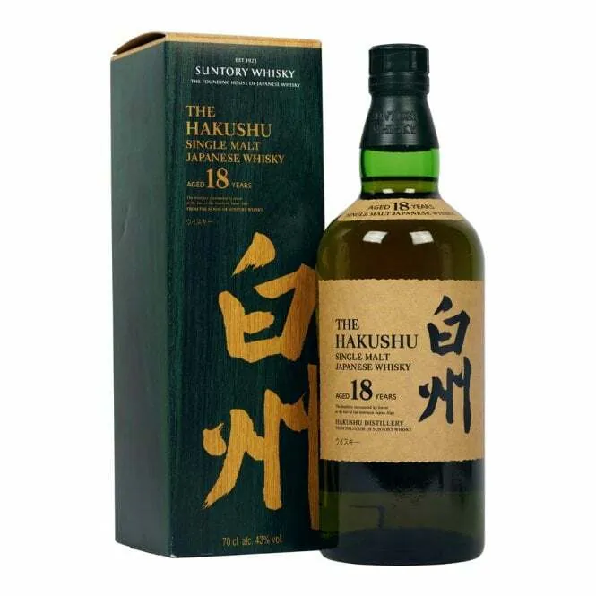 白州18年日本威士忌 The Hakushu 18 Years Japanese Whisky