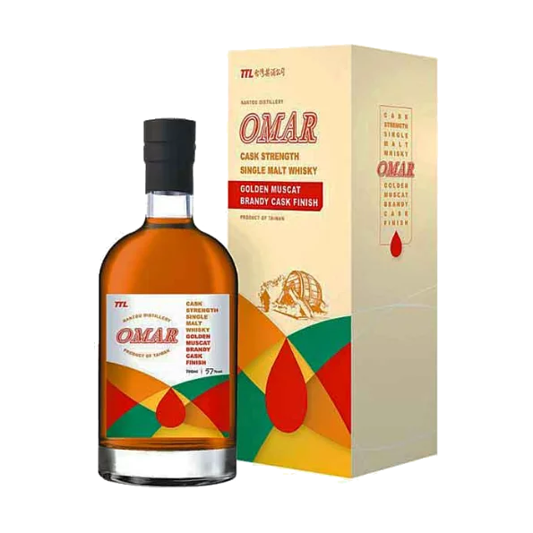 Omar 原桶強度金香白蘭地桶單一麥芽威士忌 Omar Cask Strength Single Malt Whisky (Golden Muscat Brandy Cask)