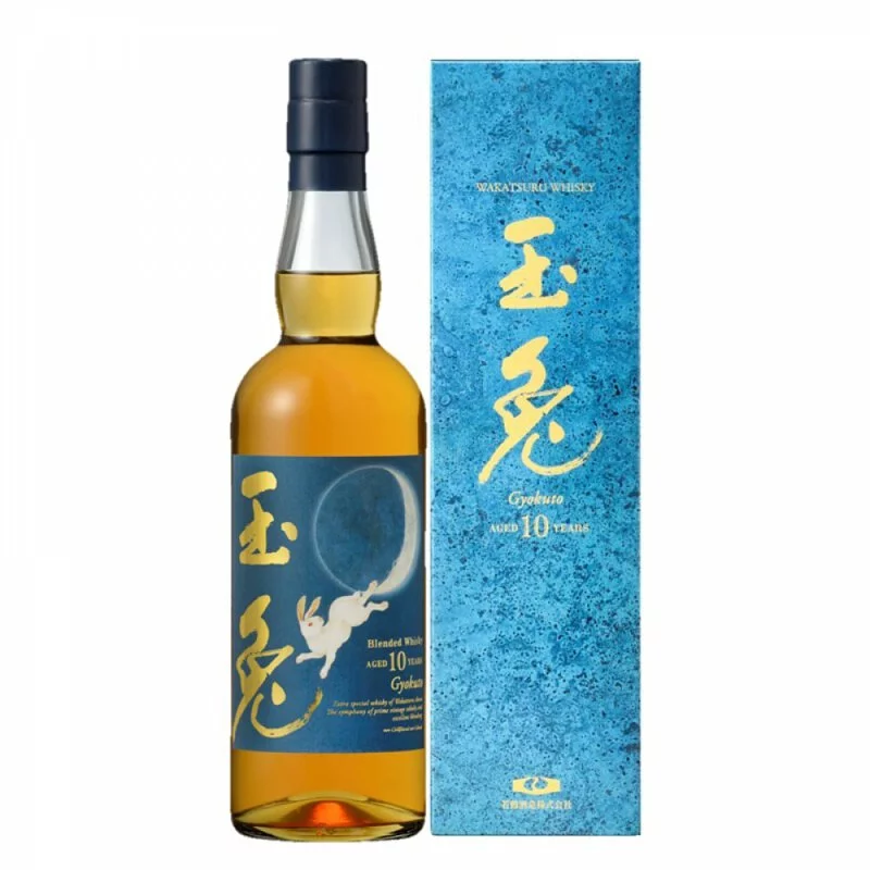 玉兔10年日本威士忌 Gyokuto 10 Years Japanese Whisky (Half Moon 2019)