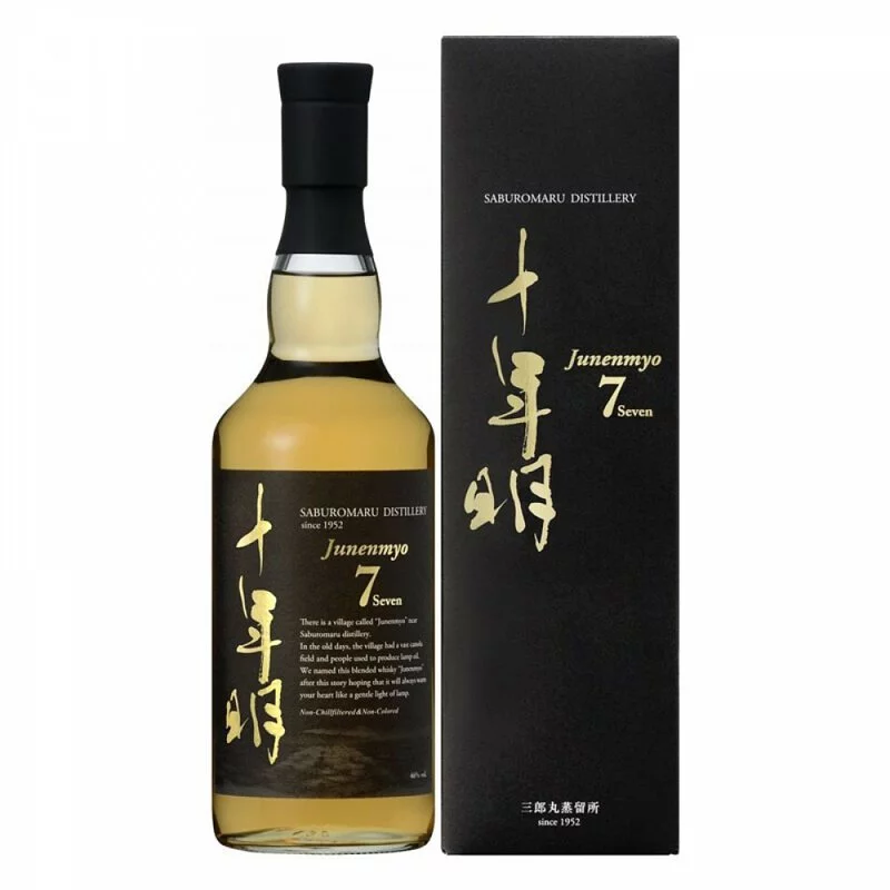 若鶴酒造十年明7年日本威士忌 Wakatsuru Junenmyo 7 Years  Japanese Whisky