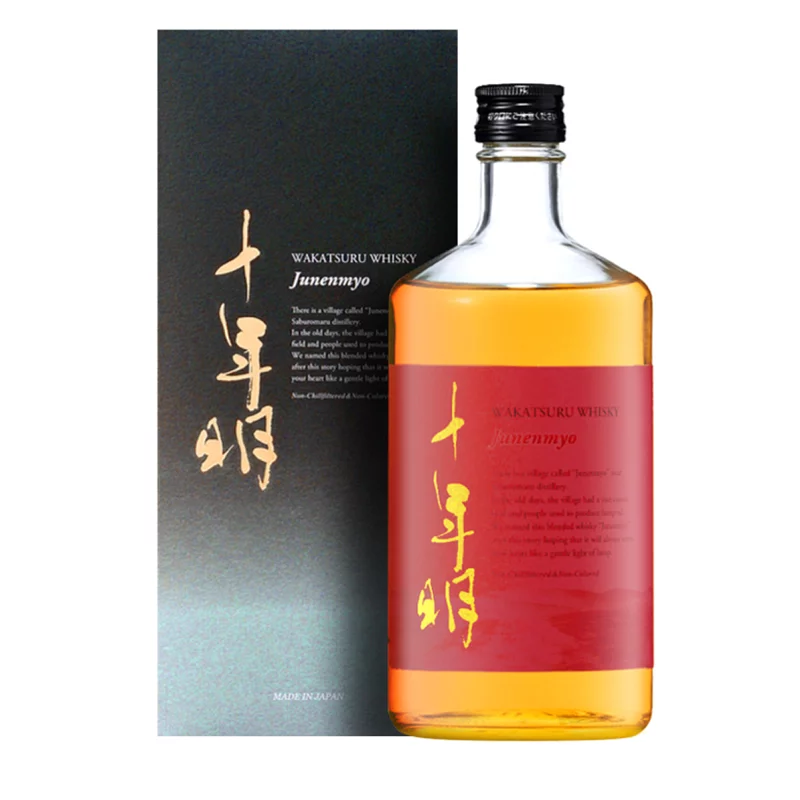 若鶴酒造十年明紅牌日本威士忌 Wakatsuru Junenmyo Red Label Japanese Whisky