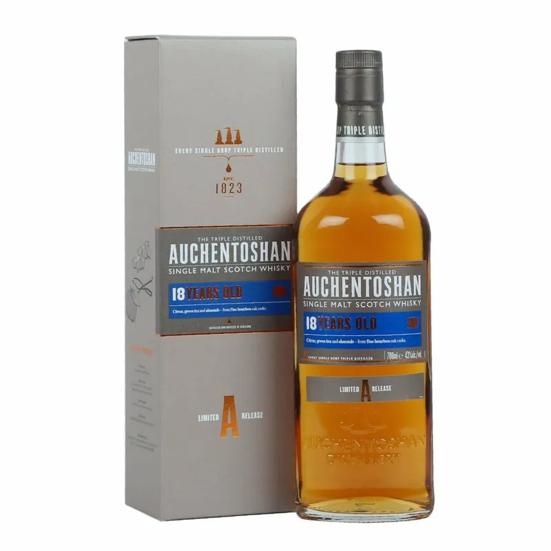 歐肯特軒18年單一純麥威士忌 Auchentoshan 18 Years Single Malt Whisky