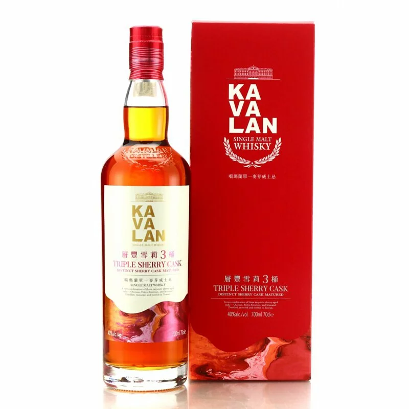 噶瑪蘭層豐雪莉3桶單一麥芽威士忌 Kavalan Triple Sherry Cask Single Malt Whisky