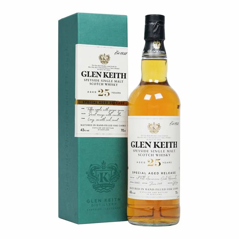 Glen Keith 25年單一純麥威士忌 Glen Keith 25 Years Single Malt Whisky