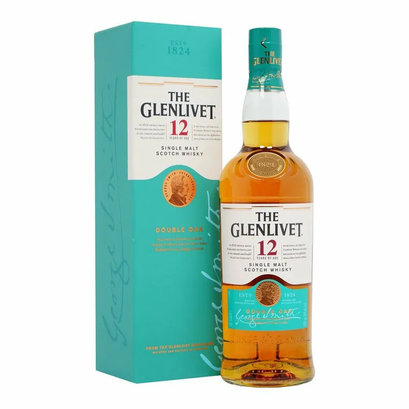 格蘭利威12年雙桶單一純麥威士忌 Glenlivet Double Oak 12 Years Single Malt Whisky