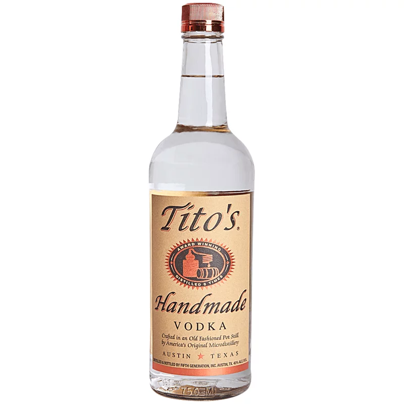 Tito's Handmade Vodka (750ml x 12)