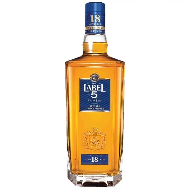 Label 5 Extra Rare 18 Years Blended Scotch Whisky